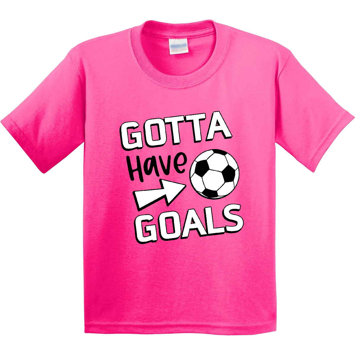 Inktastic Gotta Have Goals- Soccer Youth T-Shirt Sports Goal Ball Sport Game Fun - Picture 4 of 7
