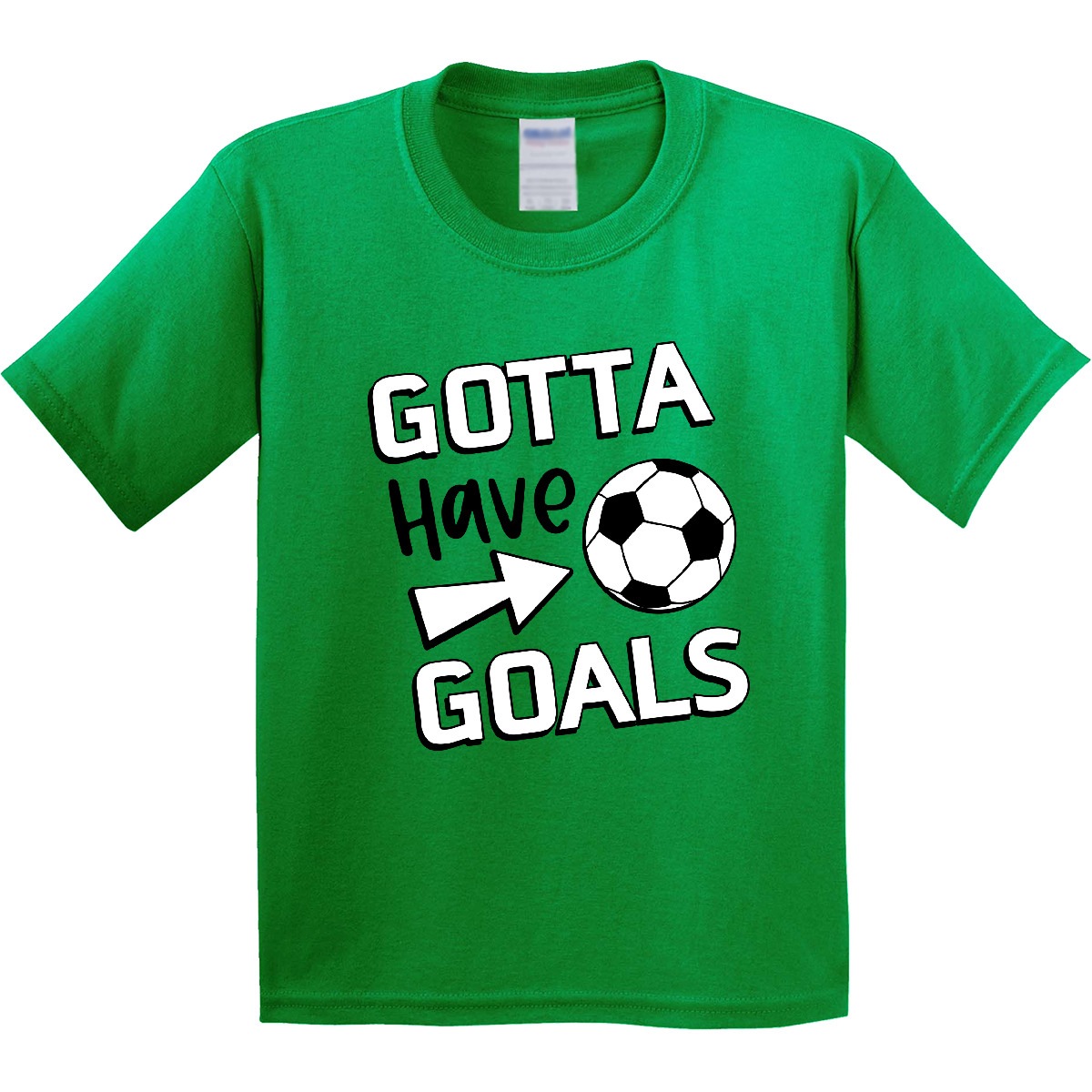 Inktastic Gotta Have Goals- Soccer Youth T-Shirt Sports Goal Ball Sport Game Fun - Picture 3 of 7