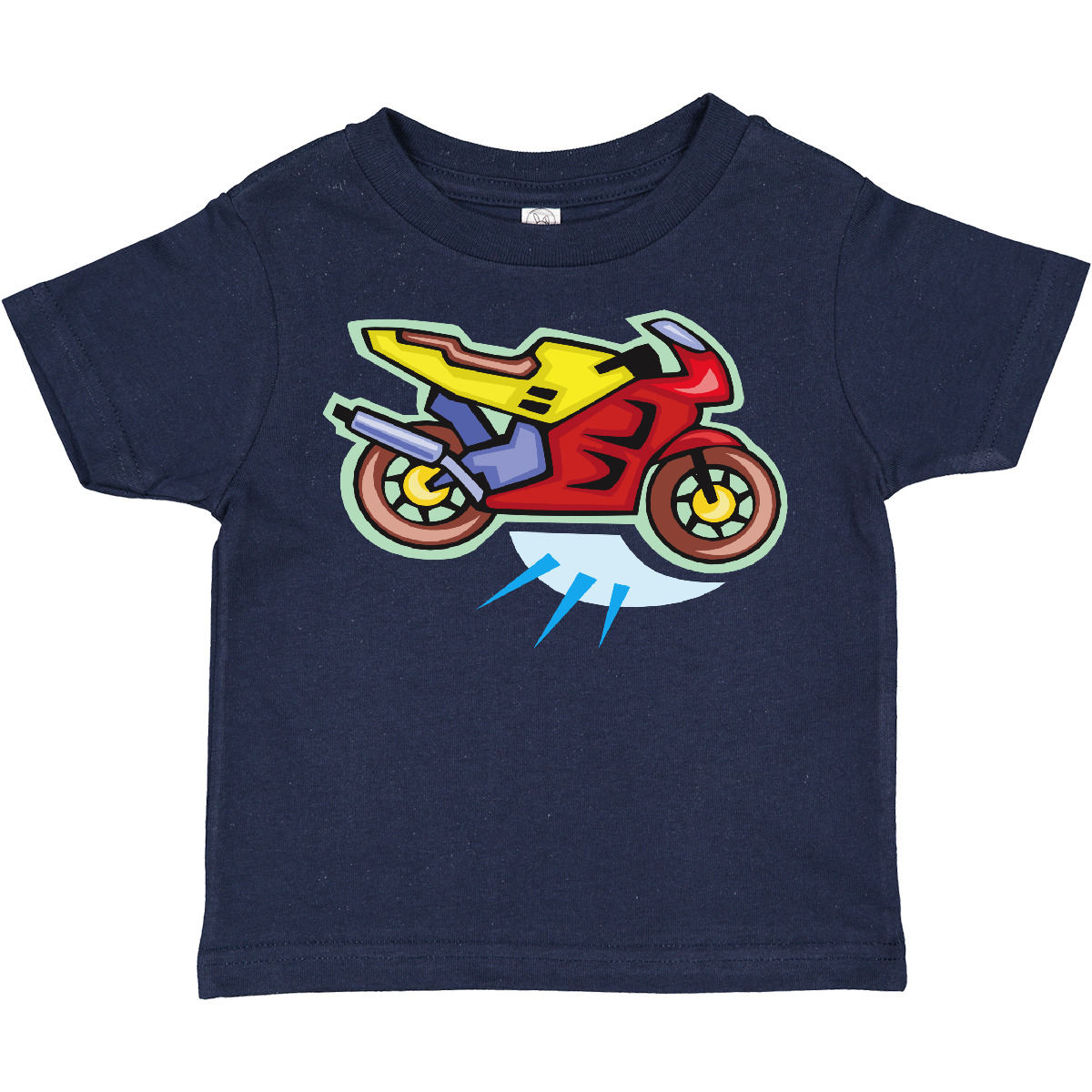Camiseta Inktastic Crotch Rocket Motocicleta Niño Pequeño Bicicleta Motociclista Regalo Niño Niño - Imagen 7 de 11