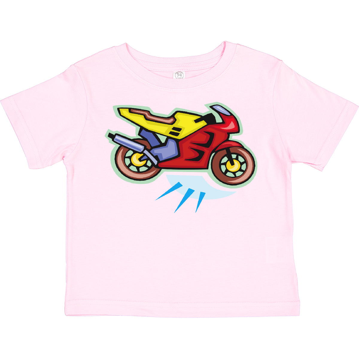 Camiseta Inktastic Crotch Rocket Motocicleta Niño Pequeño Bicicleta Motociclista Regalo Niño Niño - Imagen 8 de 11
