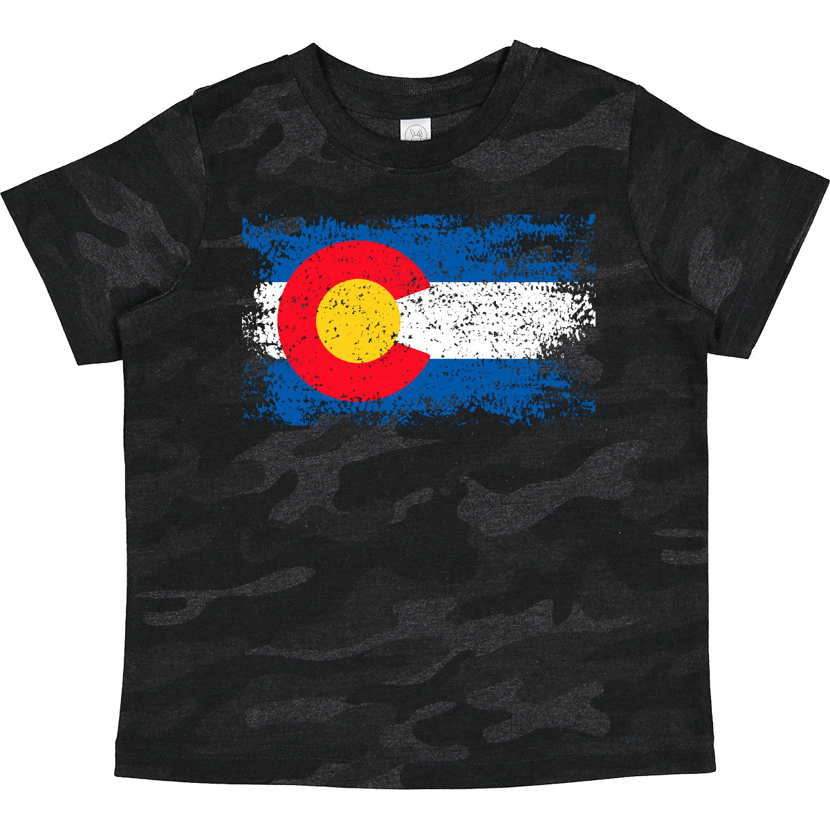 Inktastic Colorado Flag Distressed Look Toddler T-Shirt State Home Capital For - Picture 8 of 8