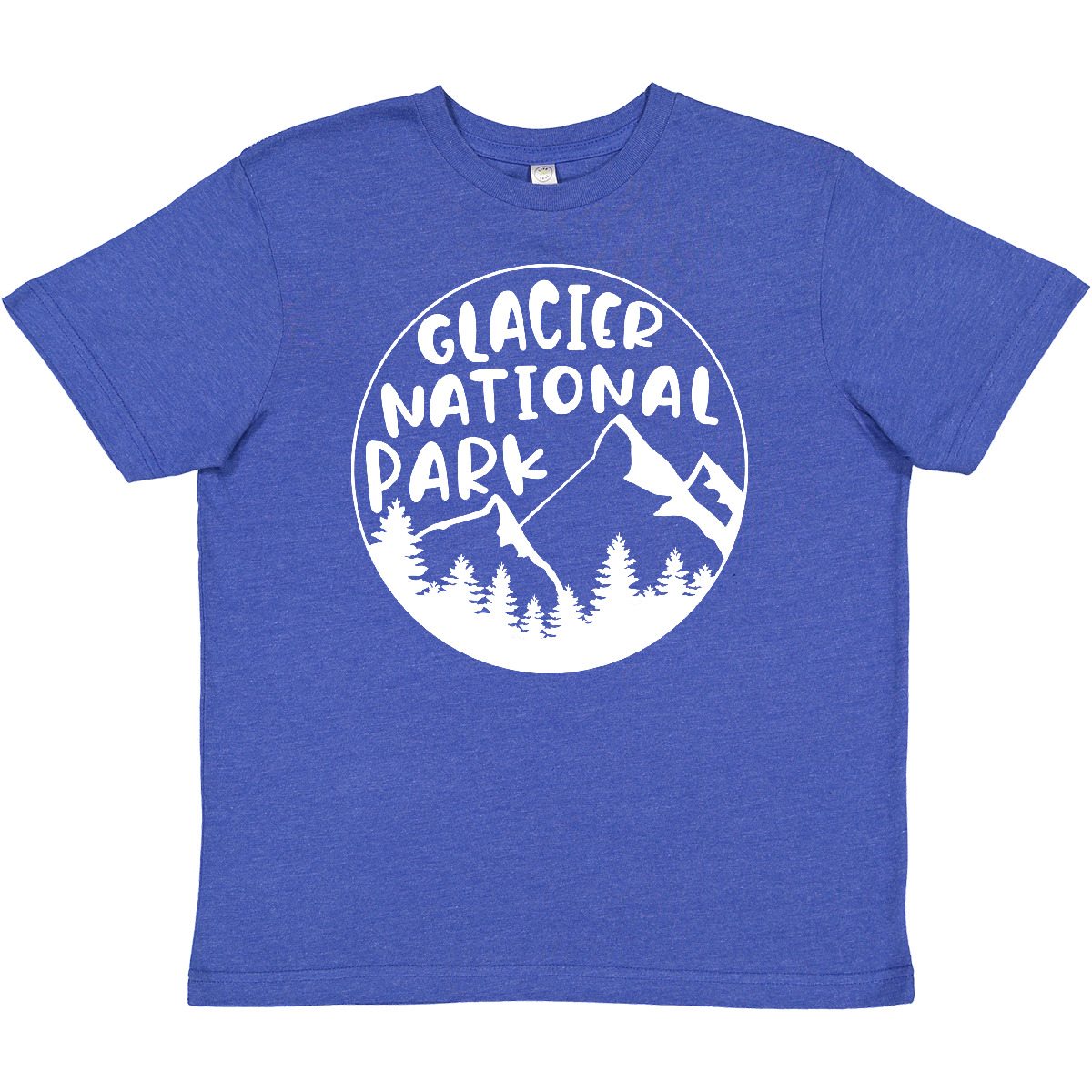 Inktastic Glacier National Park Montana Mountains Youth T-Shirt State Home Trip - Picture 6 of 6