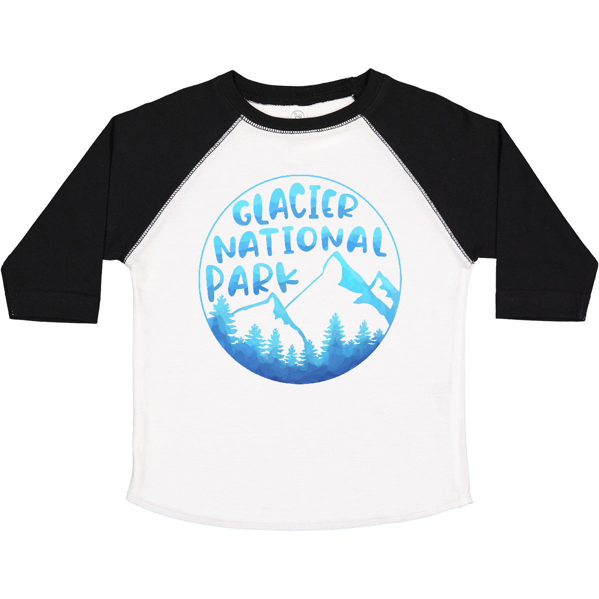 シャツ Inktastic Glacier National Park Montana Blue Mountains Toddler T