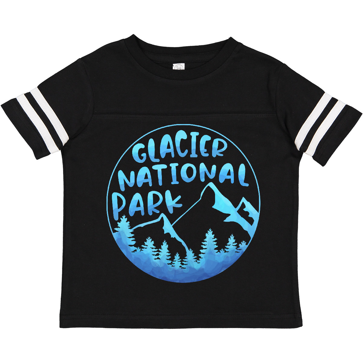 シャツ Inktastic Glacier National Park Montana Blue Mountains Toddler T