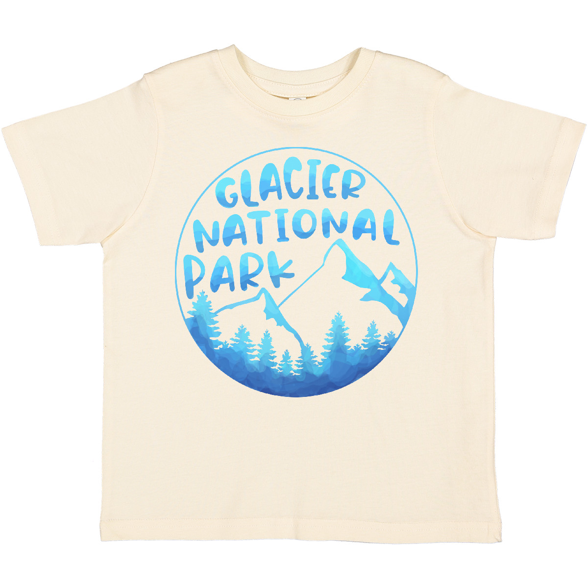 Inktastic Glacier National Park Montana Blue Mountains Toddler T