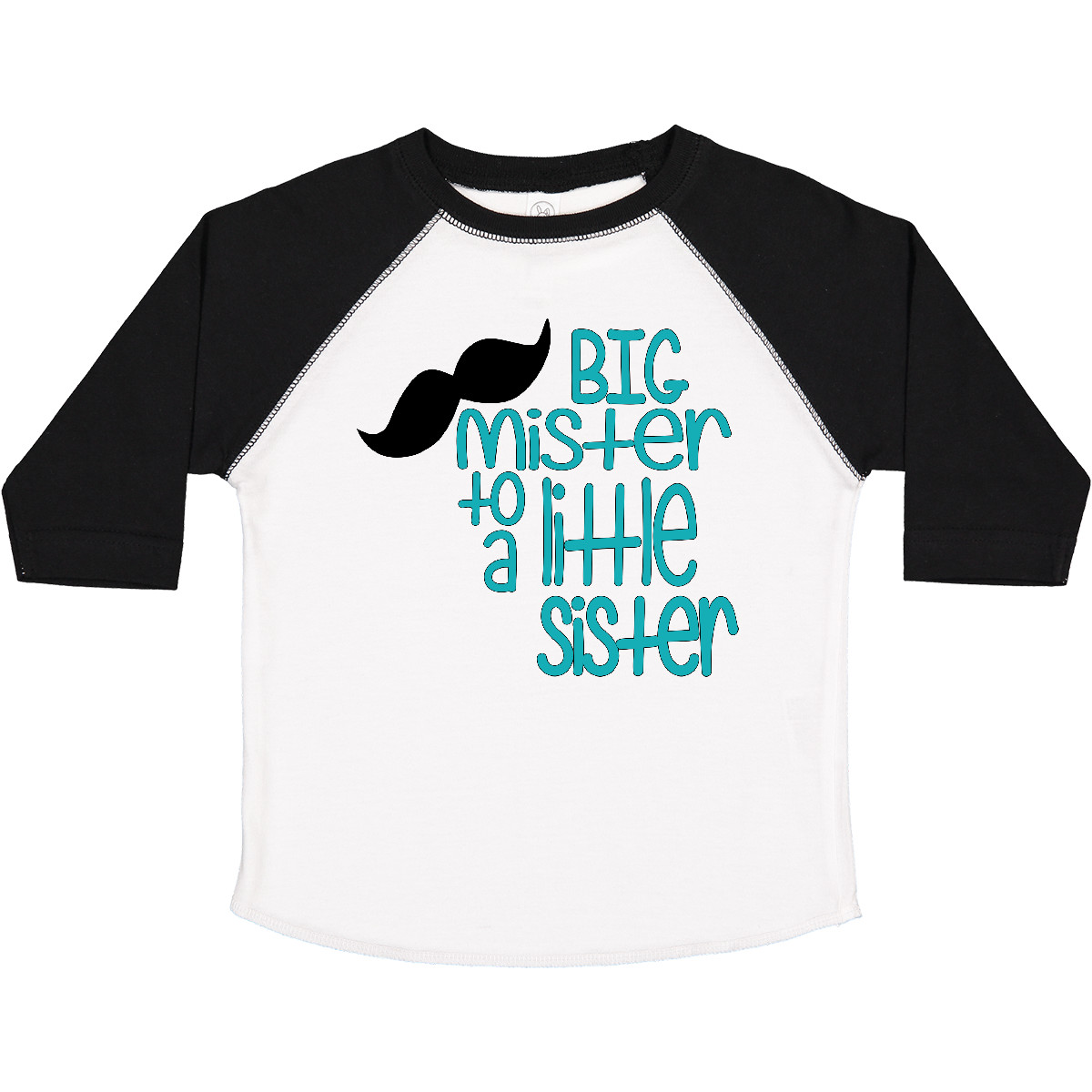 Inktastic Big Mister To A Little Sister Toddler T-Shirt Boodlebug Family New Bro - Imagen 8 de 8