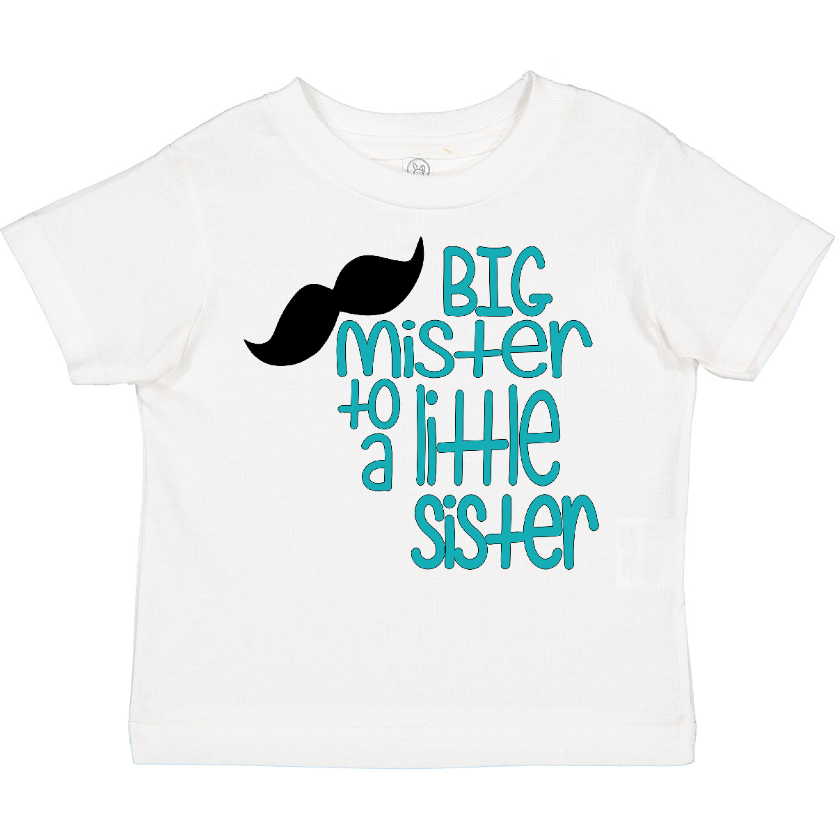 Inktastic Big Mister To A Little Sister Toddler T-Shirt Boodlebug Family New Bro - Imagen 7 de 8