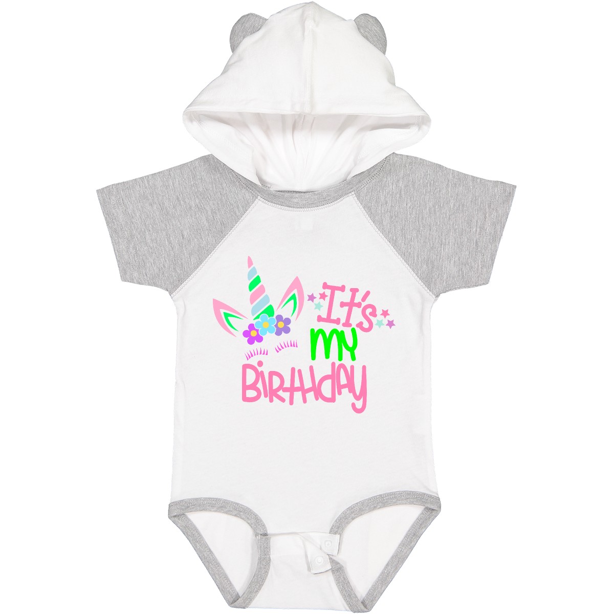 Inktastic It's My Birthday Unicorn Baby Bodysuit Boodlebug Graphic Lover Magical - Picture 8 of 8