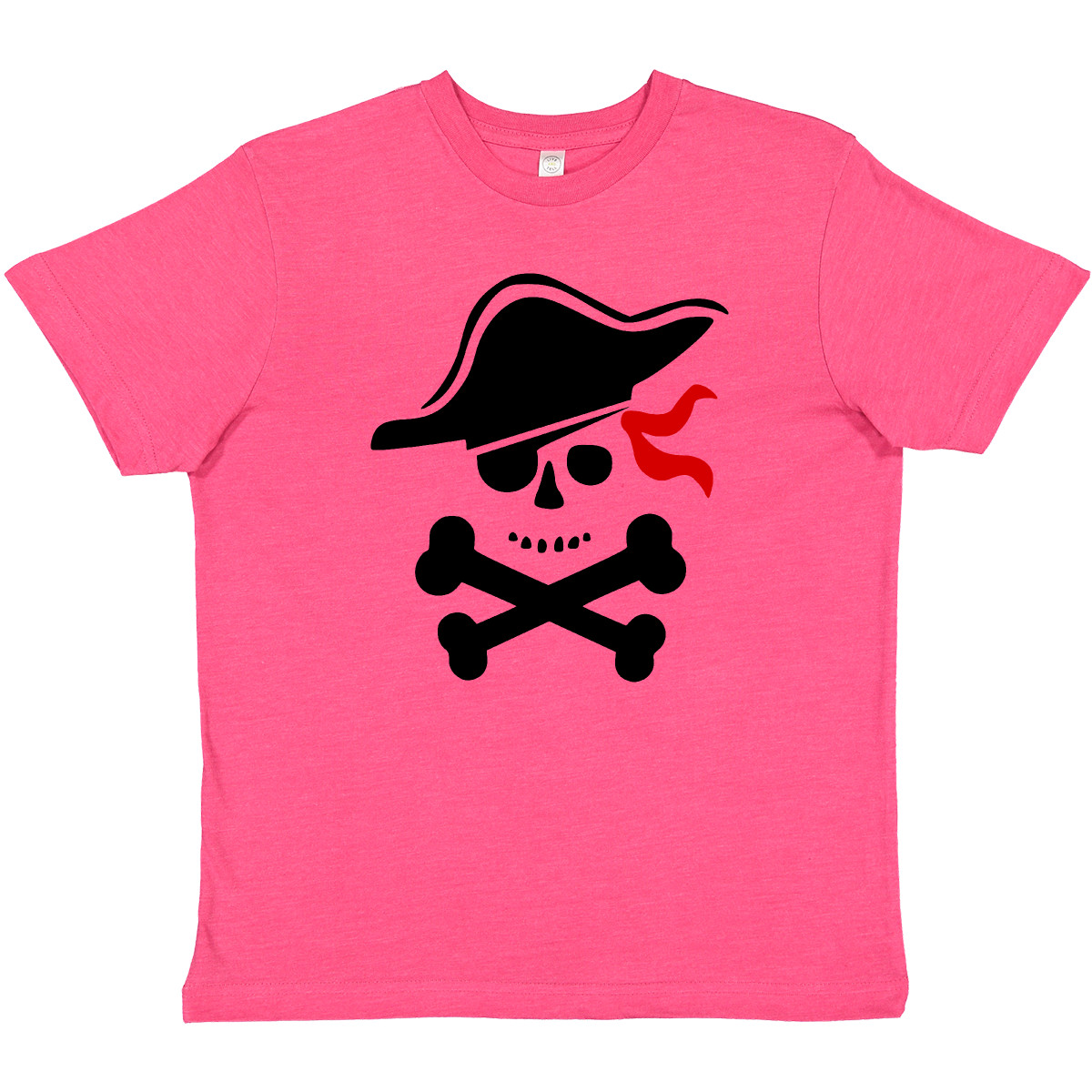 Inktastic Pirate Skull And Cross Bones Youth T-Shirt Boodlebug Graphic Boy Lover - Picture 6 of 7