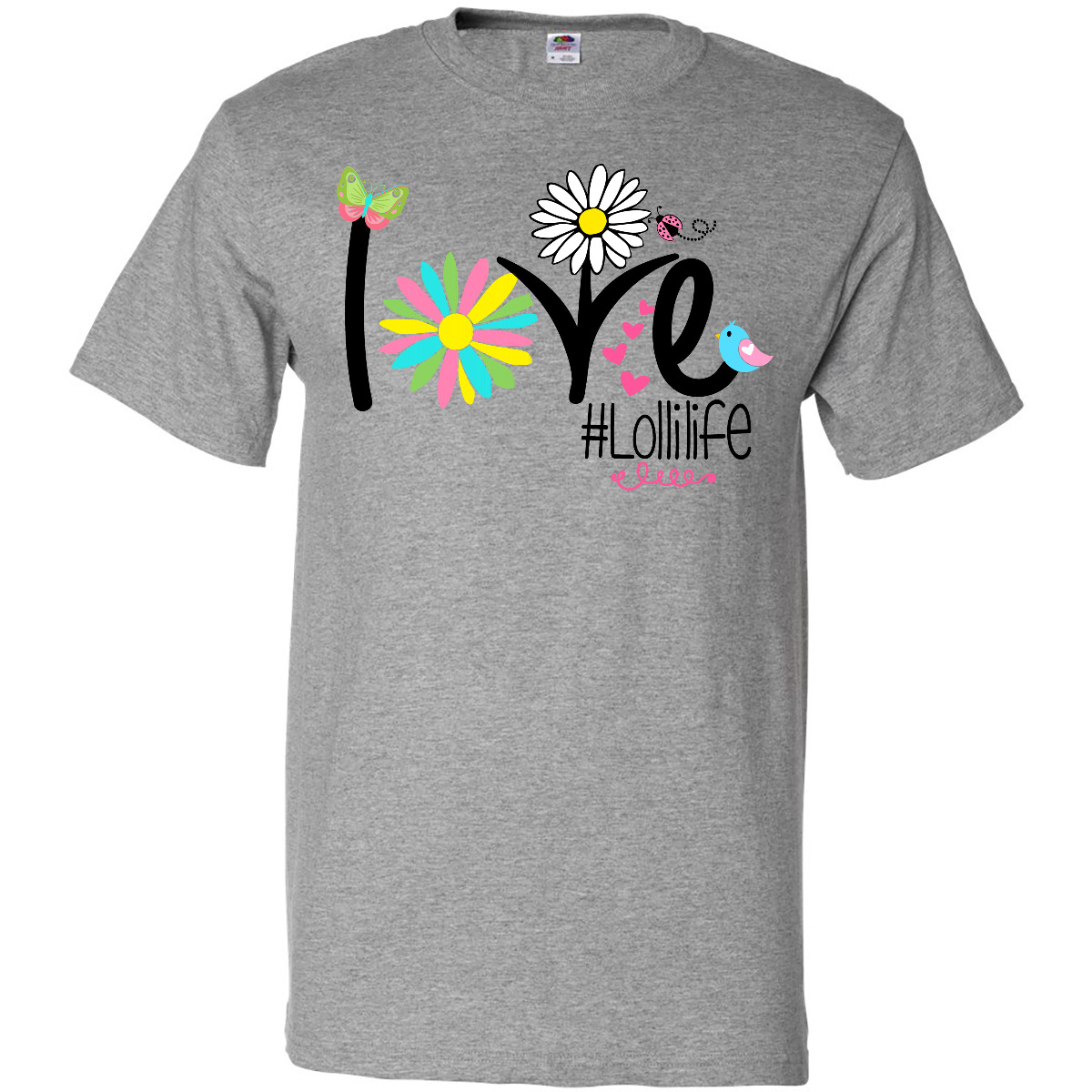 Mimi Life Bird Flower Love Shirt Mimi Life Bird Flower Love Shirt