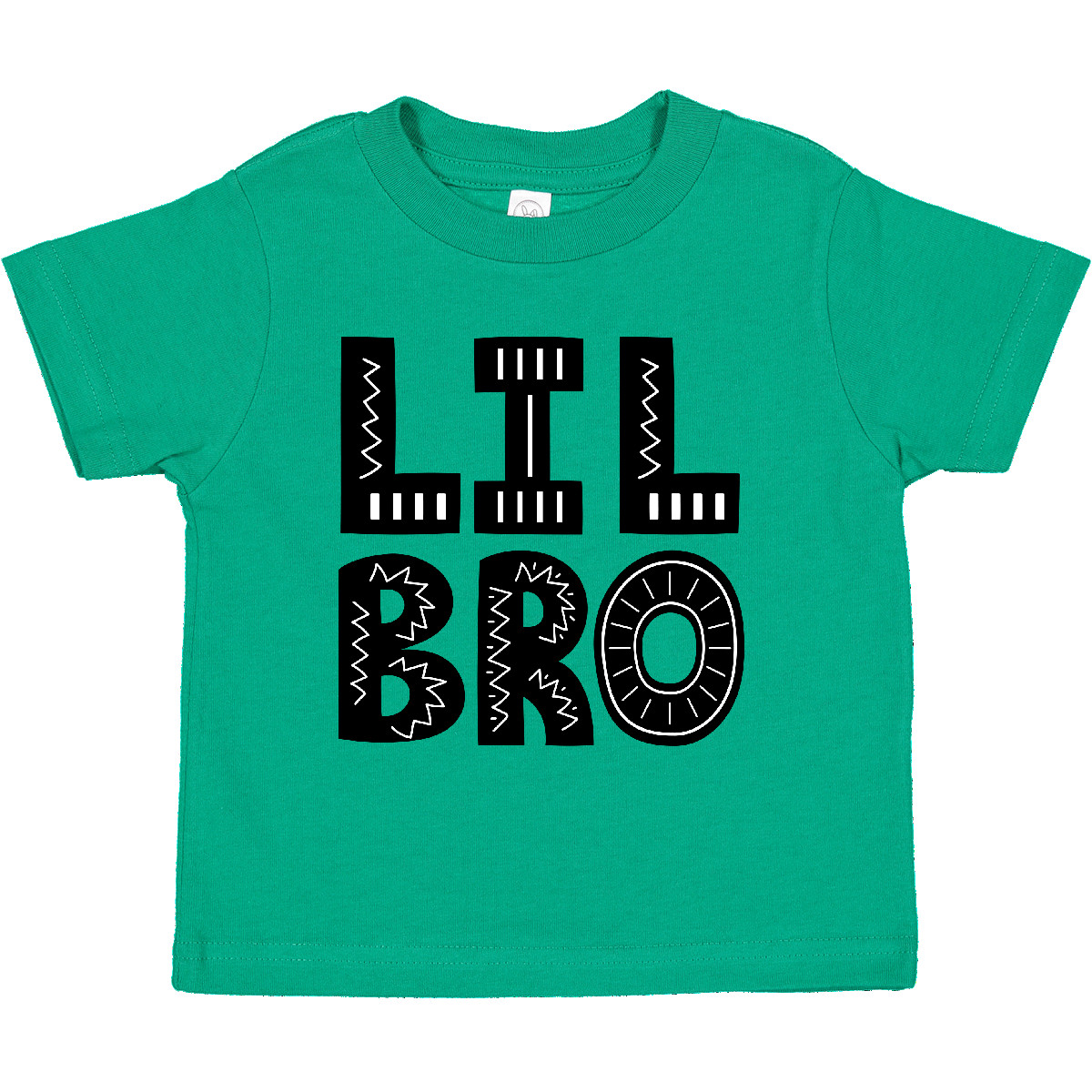 Inktastic Little Fratellino Lil Bro Vestito Ragazzo Bambino T-Shirt Vestiti Bambino - Foto 7 di 11