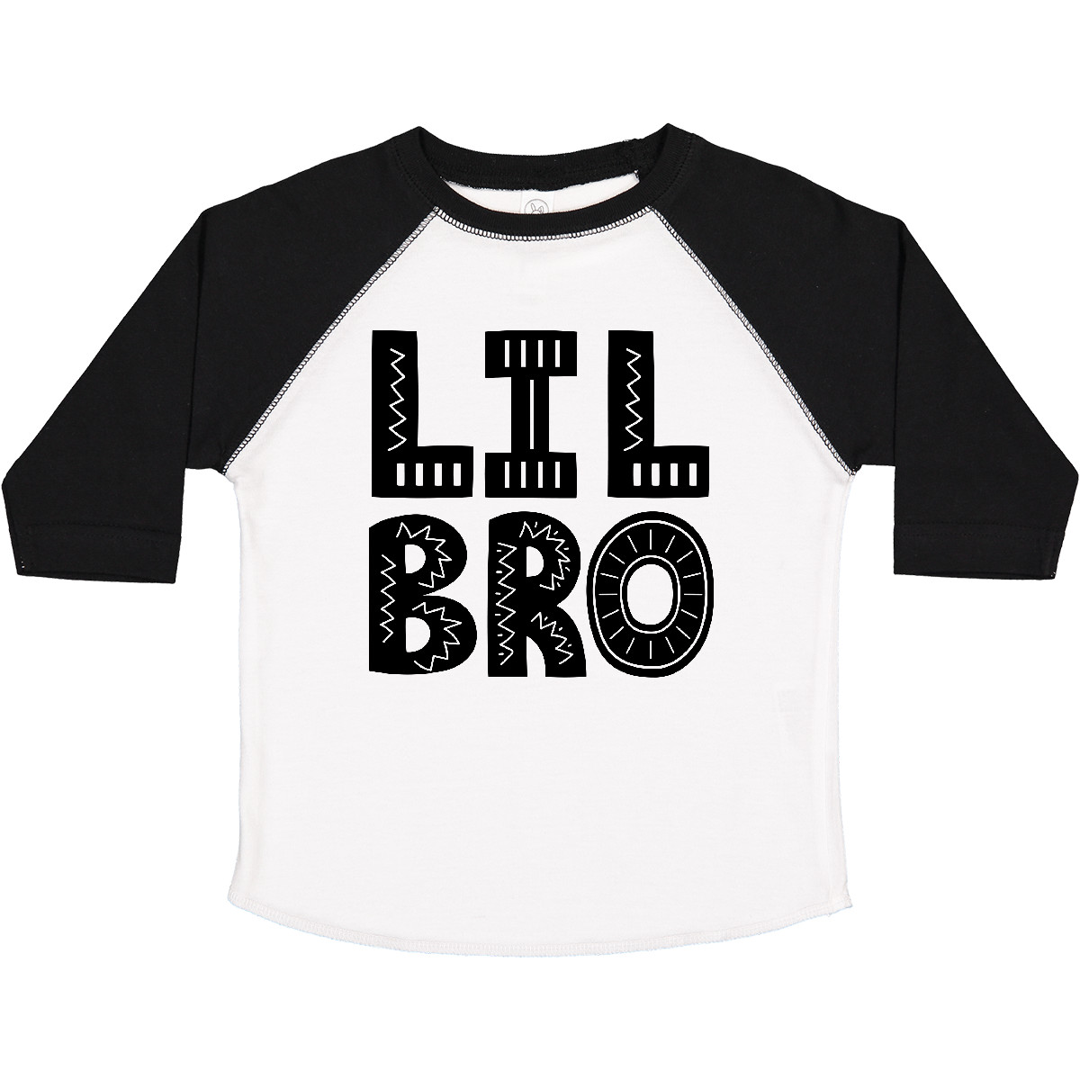 Inktastic Little Fratellino Lil Bro Vestito Ragazzo Bambino T-Shirt Vestiti Bambino - Foto 11 di 11