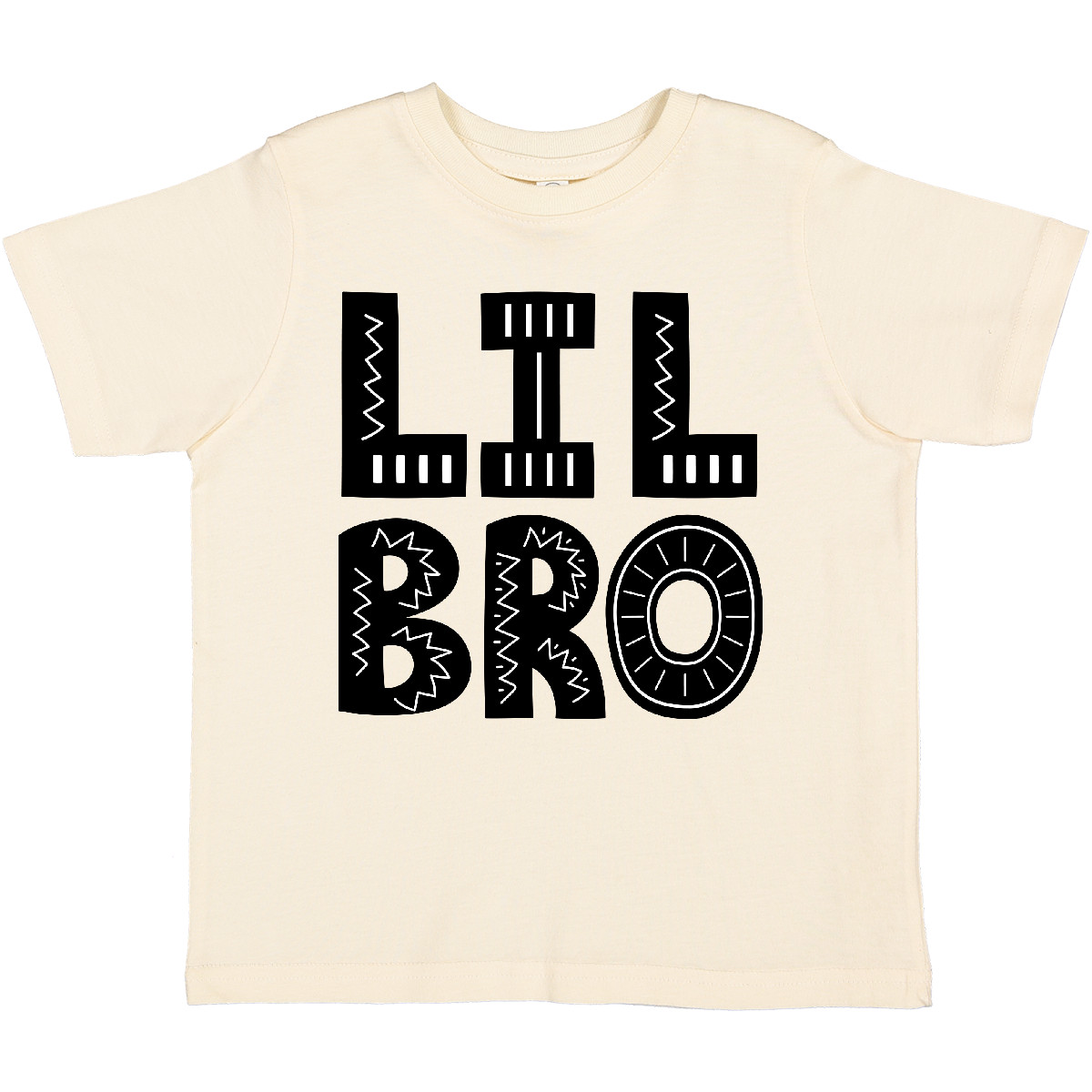 Inktastic Little Fratellino Lil Bro Vestito Ragazzo Bambino T-Shirt Vestiti Bambino - Foto 8 di 11