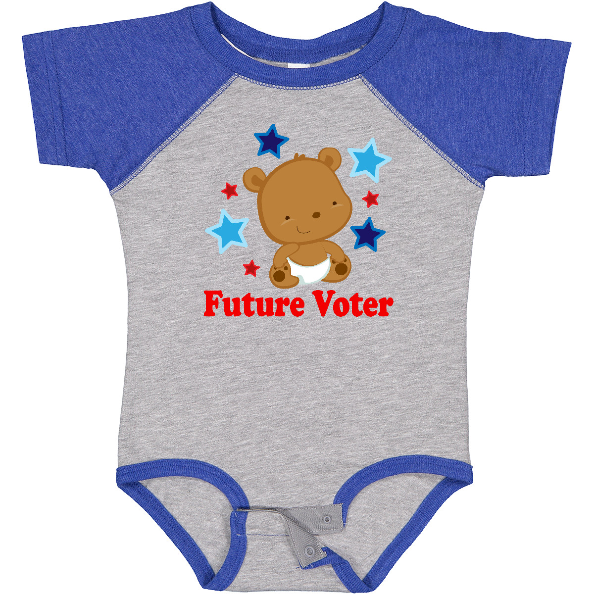 Inktastic 2024 Election Future Voter Baby Bodysuit Vote Childs Boy Girl Campaign - Picture 6 of 8