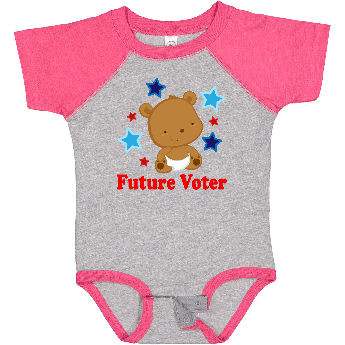 Inktastic 2024 Election Future Voter Baby Bodysuit Vote Childs Boy Girl Campaign - Picture 3 of 8