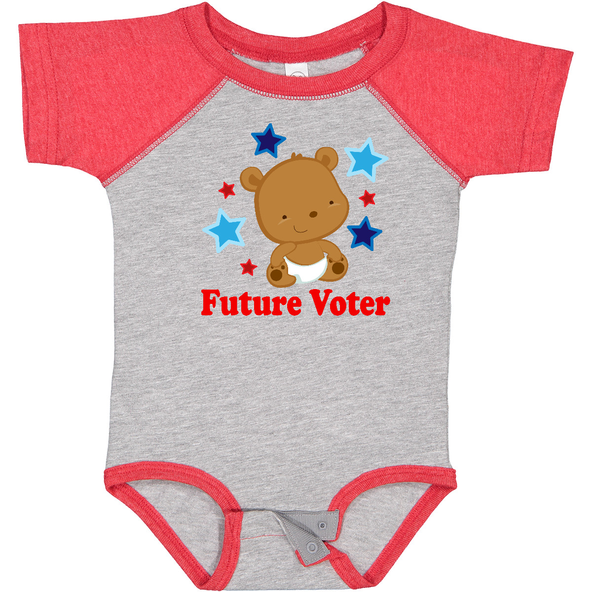 Inktastic 2024 Election Future Voter Baby Bodysuit Vote Childs Boy Girl Campaign - Picture 5 of 8
