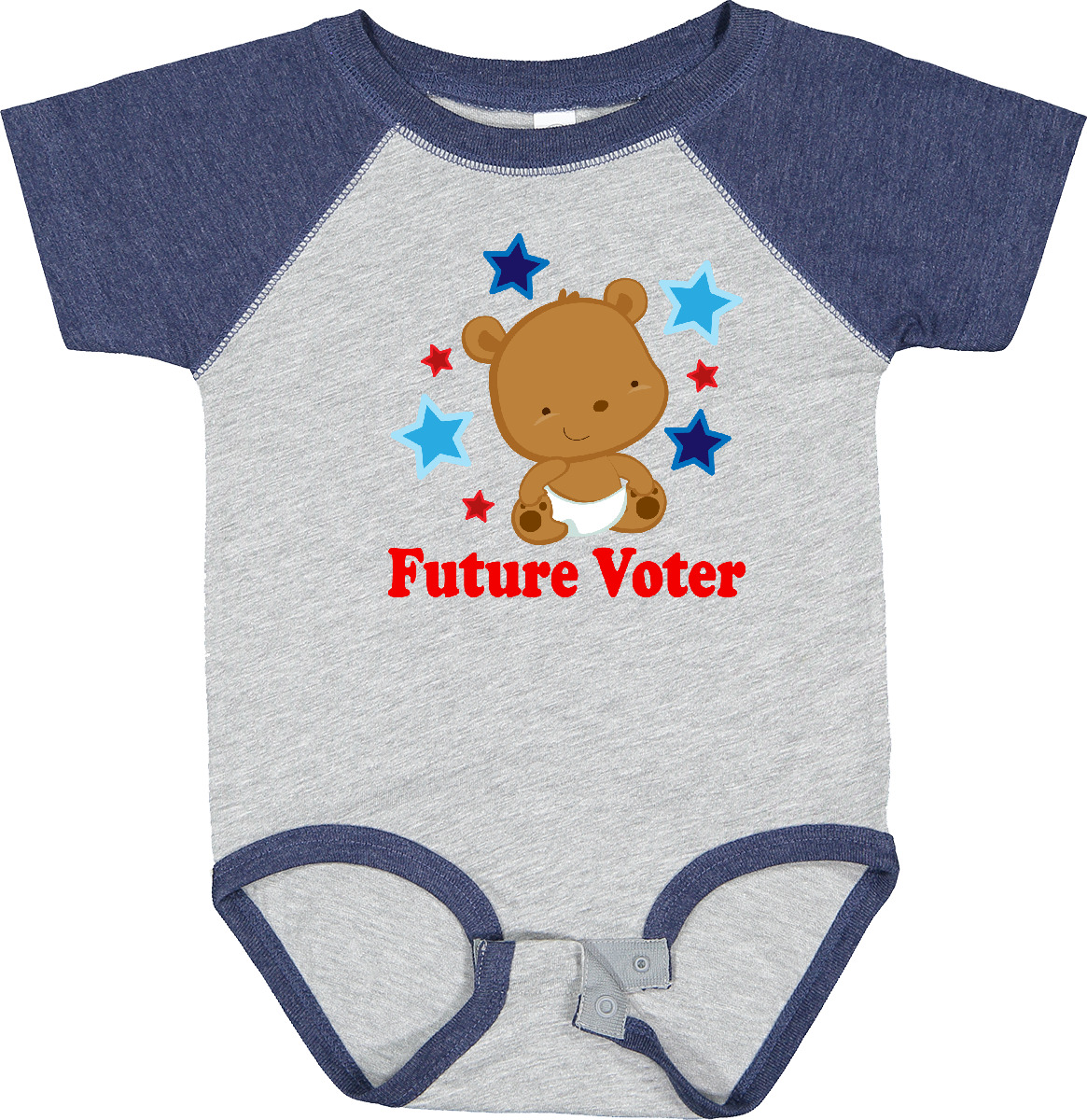Inktastic 2024 Election Future Voter Baby Bodysuit Vote Childs Boy Girl Campaign - Picture 4 of 8