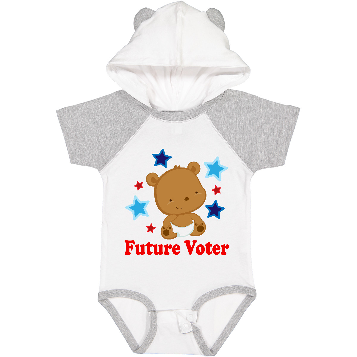 Inktastic 2024 Election Future Voter Baby Bodysuit Vote Childs Boy Girl Campaign - Picture 8 of 8