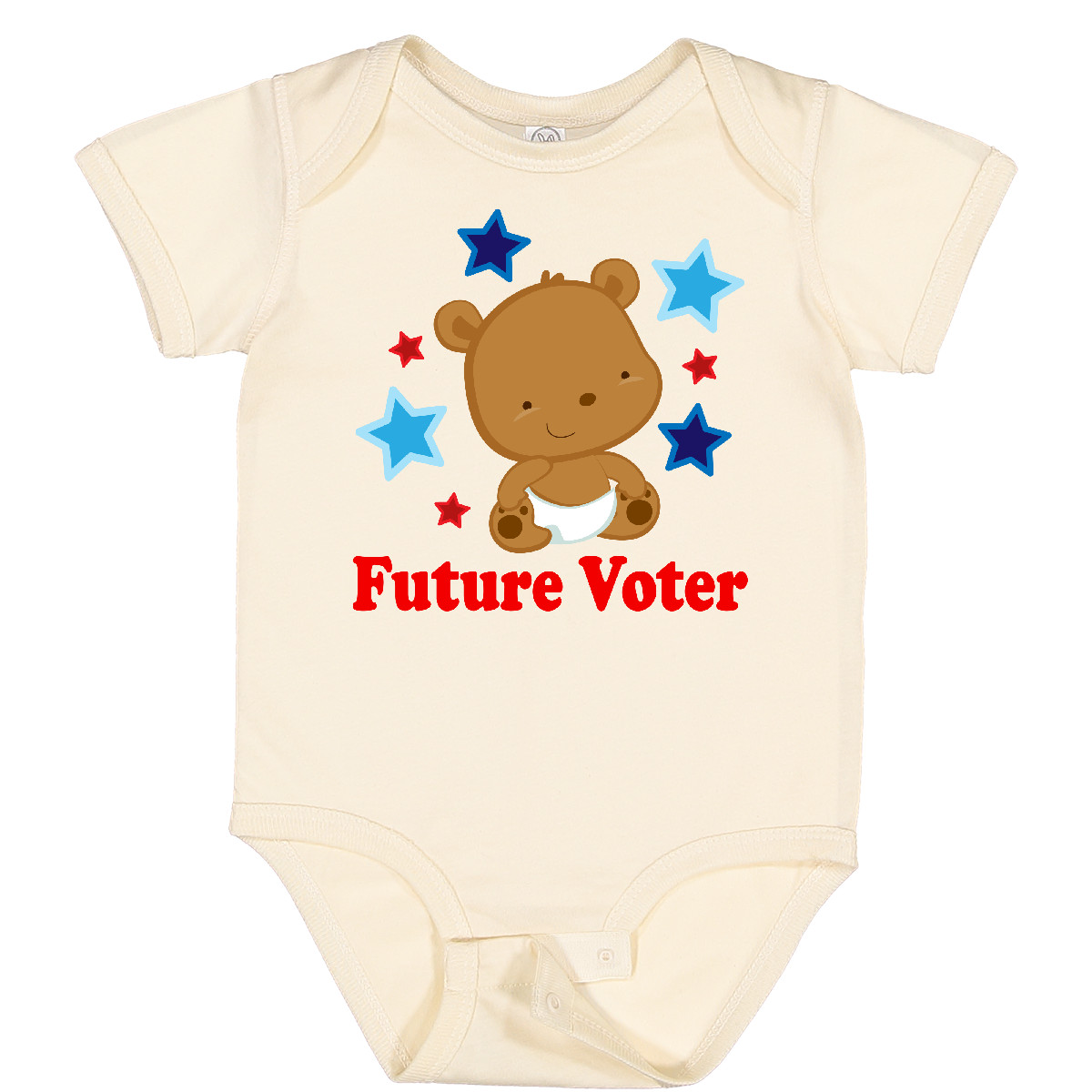 Inktastic 2024 Election Future Voter Baby Bodysuit Vote Childs Boy Girl Campaign - Picture 7 of 8