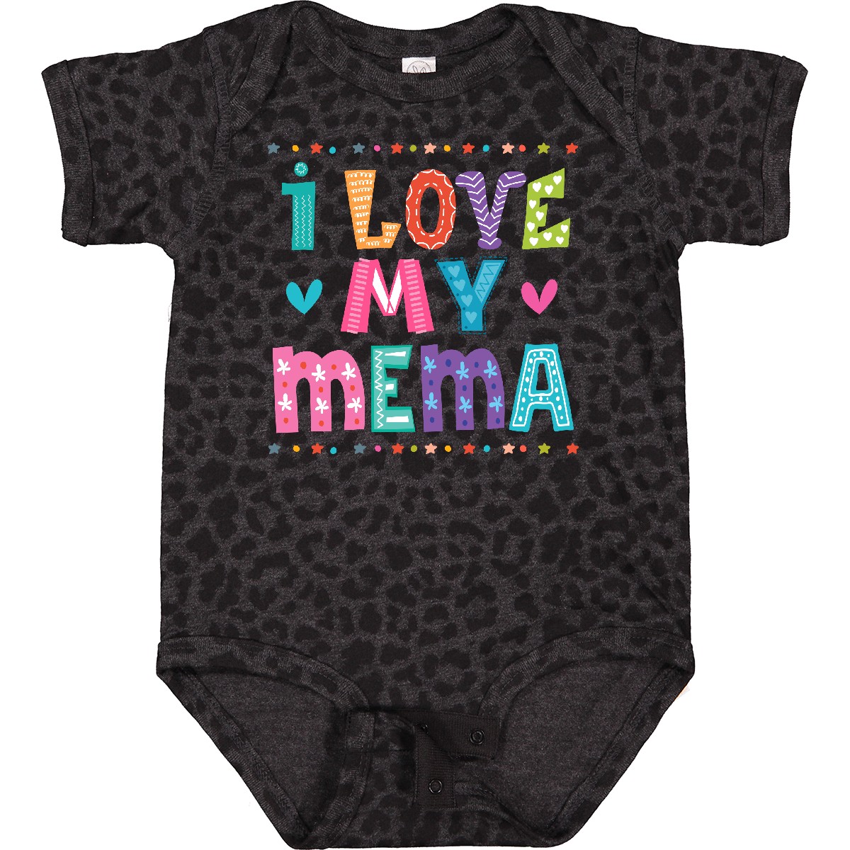 Inktastic I Love My Mema Grandchildren Baby Bodysuit Grandchild One-piece Infant - Picture 4 of 9