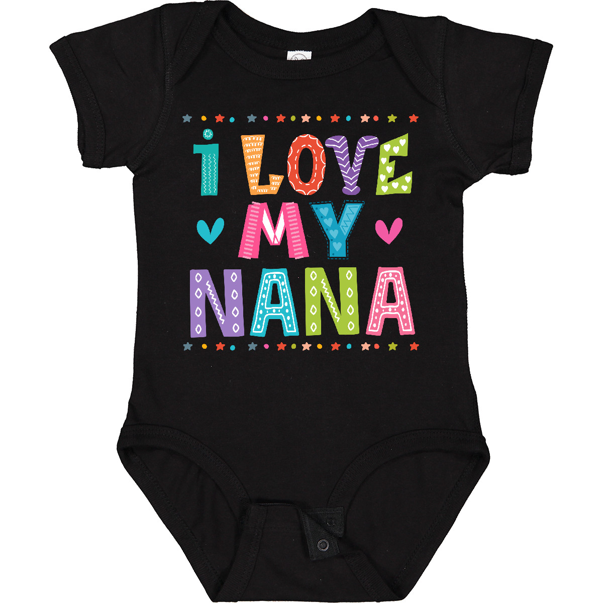 Inktastic I Love My Nana Grandkids Infant Creeper Grandchild Loves Me Girls Hws - Picture 3 of 8