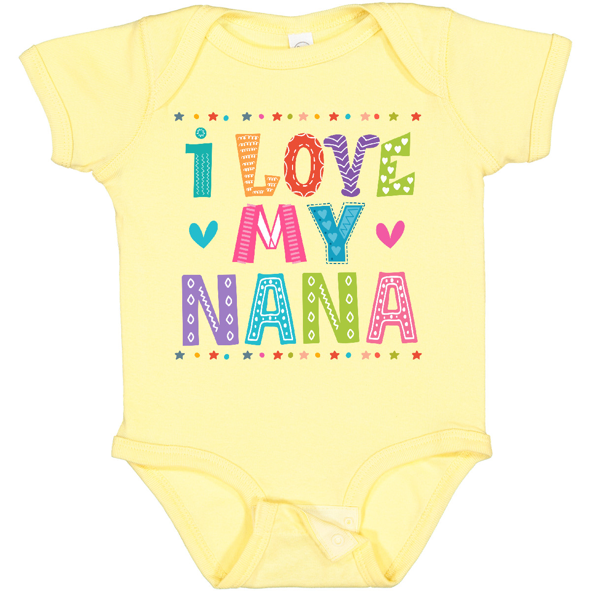 Inktastic I Love My Nana Grandkids Infant Creeper Grandchild Loves Me Girls Hws - Picture 2 of 8