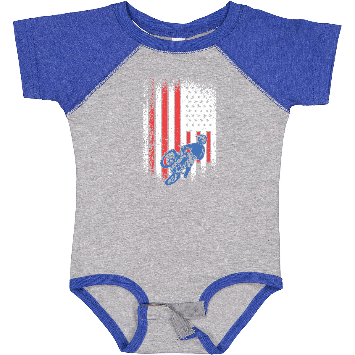 Inktastic BMX Motocross Biking Baby Bodysuit Race Competition Off Road Apparel - Picture 6 of 9