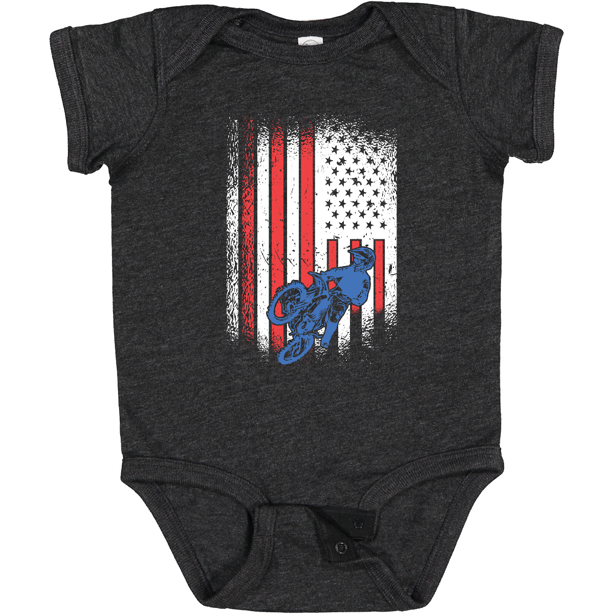 Inktastic BMX Motocross Biking Baby Bodysuit Race Competition Off Road Apparel - Picture 9 of 9