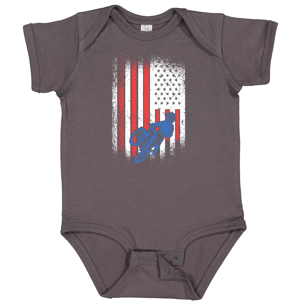 Inktastic BMX Motocross Biking Baby Bodysuit Race Competition Off Road Apparel - Picture 2 of 9