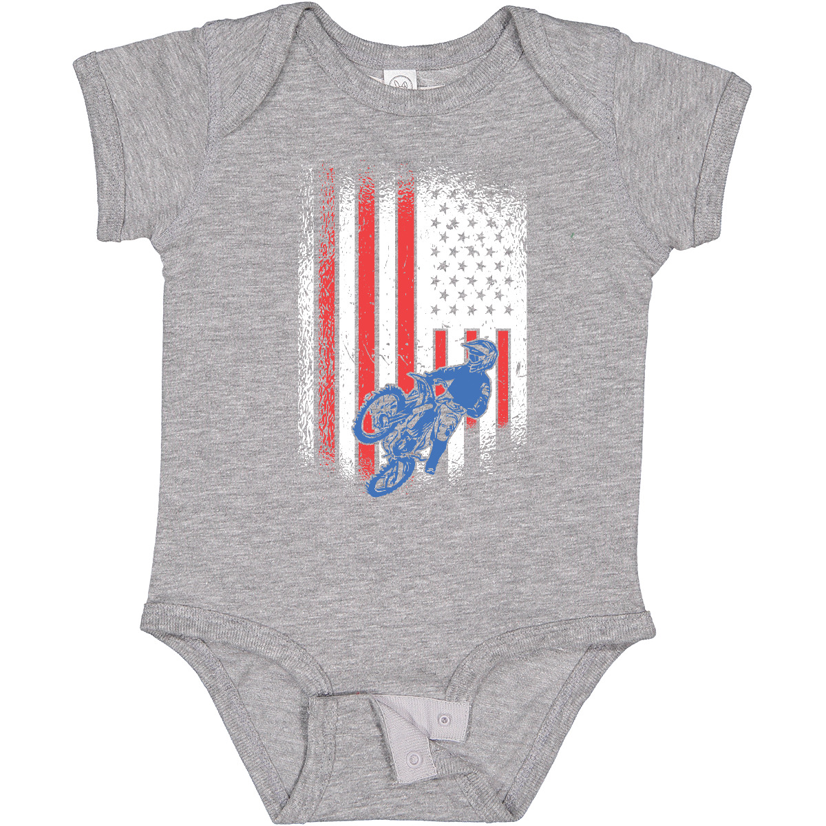 Inktastic BMX Motocross Biking Baby Bodysuit Race Competition Off Road Apparel - Picture 3 of 9