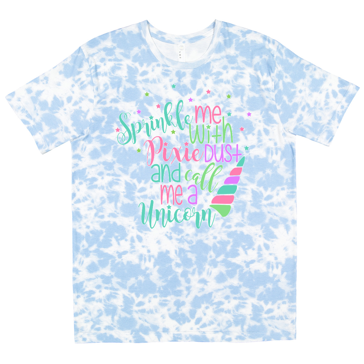 Inktastic Sprinkle Me With Pixie Dust And Call Me A Unicorn Funny T-Shirt Fairy - Afbeelding 9 van 10