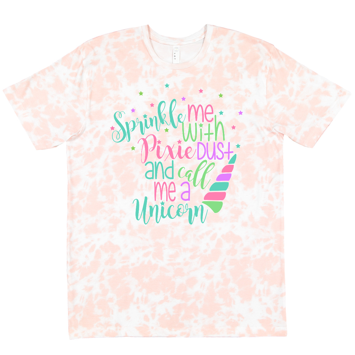 Inktastic Sprinkle Me With Pixie Dust And Call Me A Unicorn Funny T-Shirt Fairy - Afbeelding 10 van 10