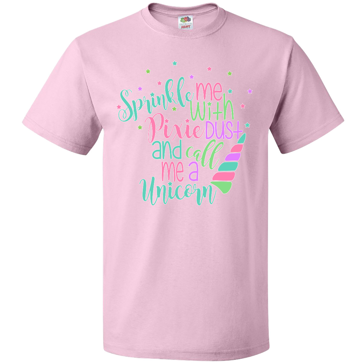 Inktastic Sprinkle Me With Pixie Dust And Call Me A Unicorn Funny T-Shirt Fairy - Afbeelding 7 van 10