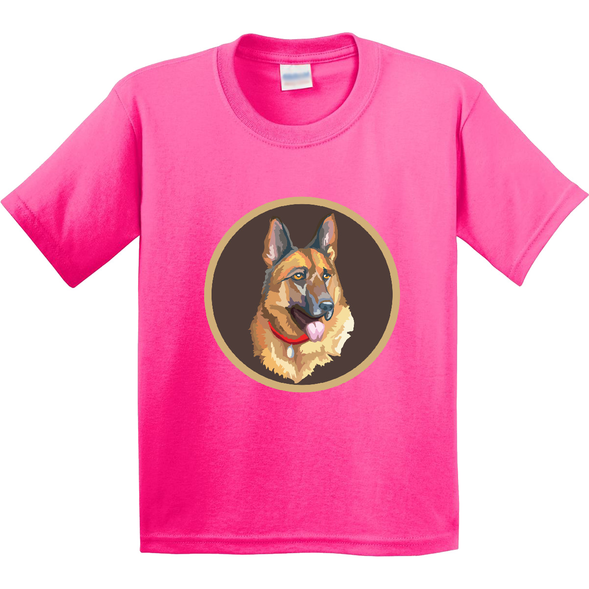 Inktastic German Shepherd Dog Youth T-Shirt K 9 Pets Mom Apparel Clothing Tee - Picture 7 of 11