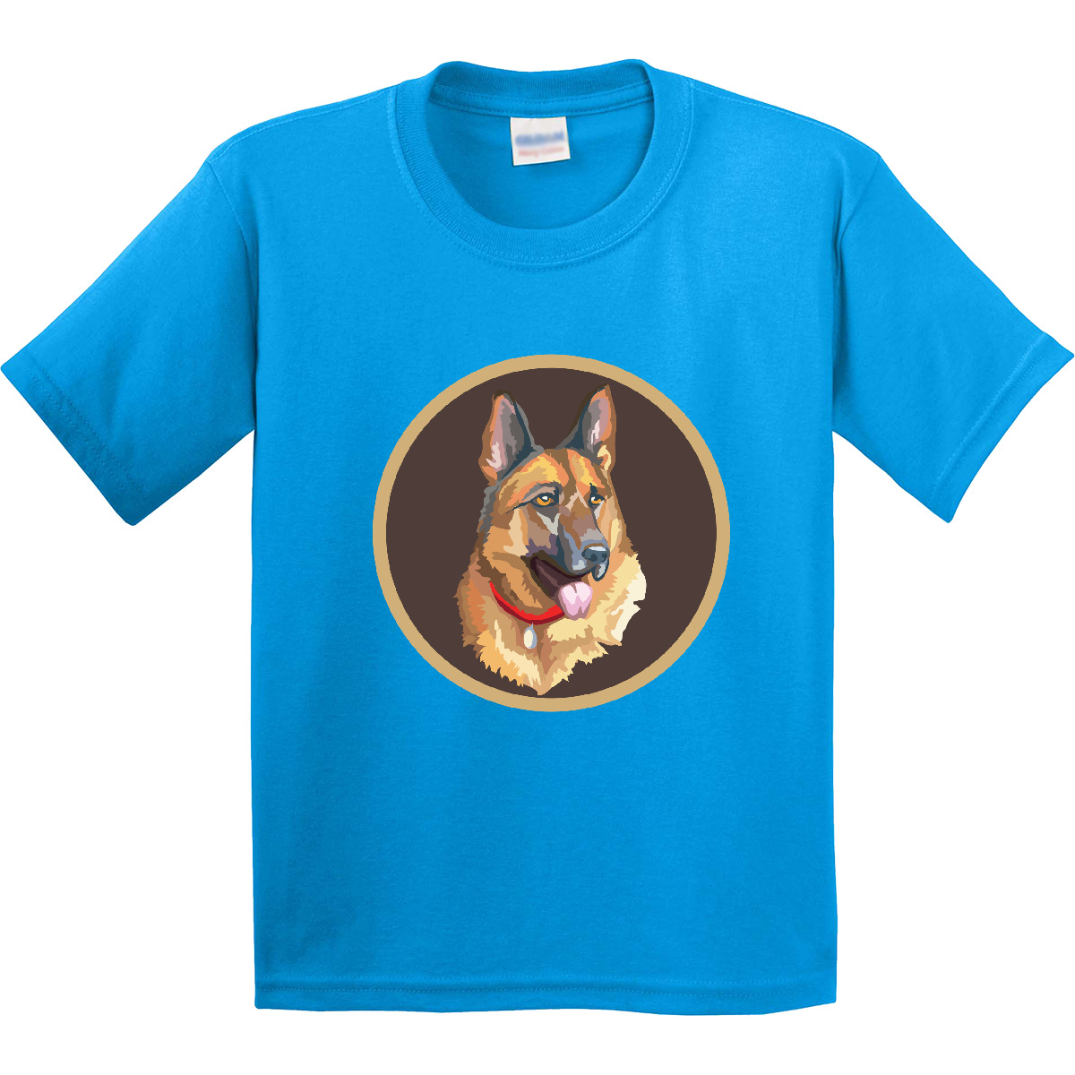 Inktastic German Shepherd Dog Youth T-Shirt K 9 Pets Mom Apparel Clothing Tee - Picture 8 of 11