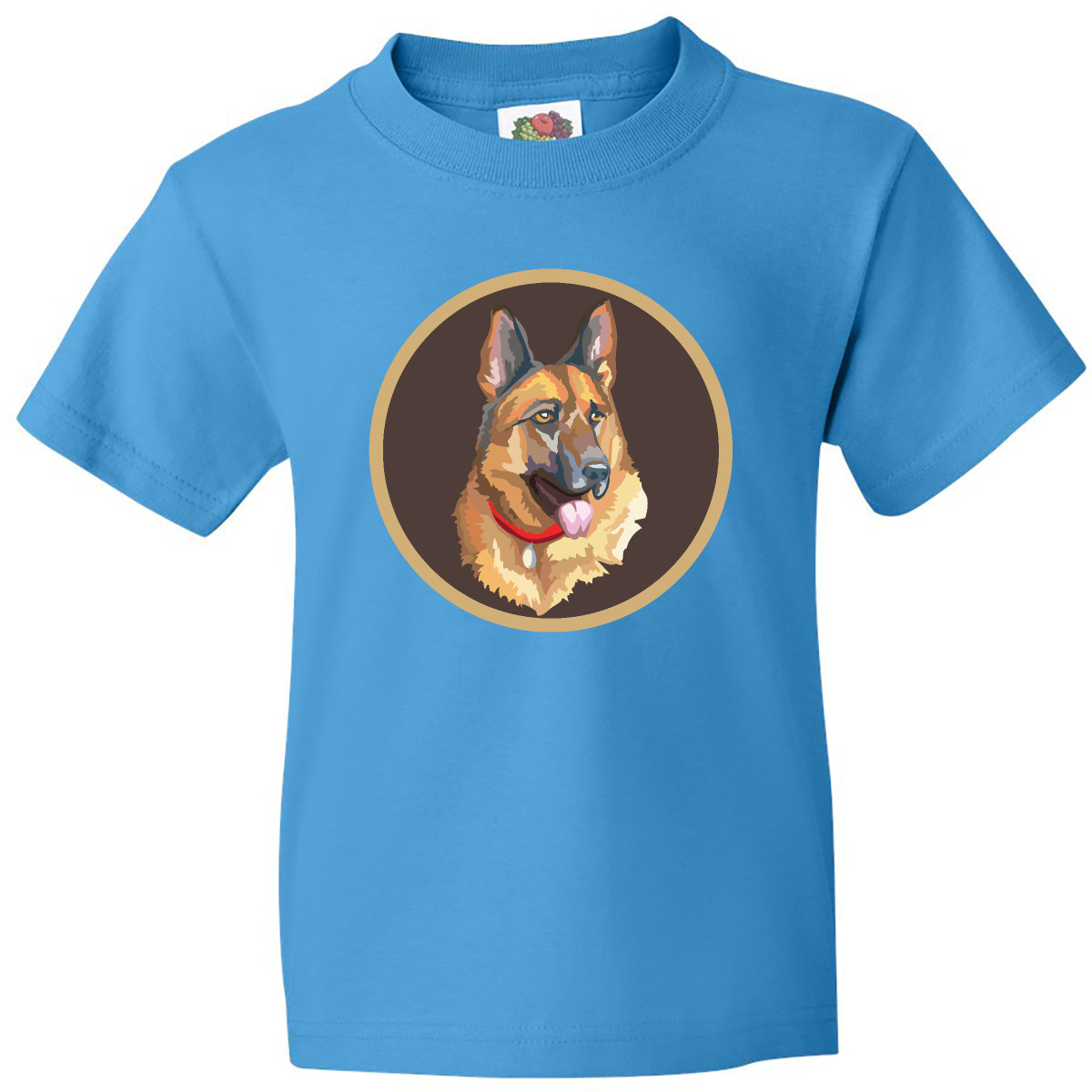 Inktastic German Shepherd Dog Youth T-Shirt K 9 Pets Mom Apparel Clothing Tee - Picture 8 of 12