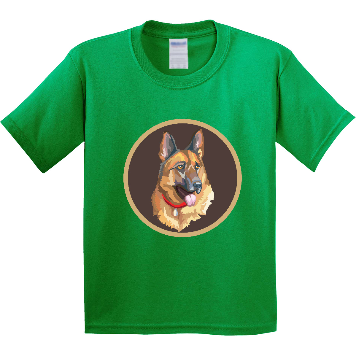 Inktastic German Shepherd Dog Youth T-Shirt K 9 Pets Mom Apparel Clothing Tee - Picture 5 of 11