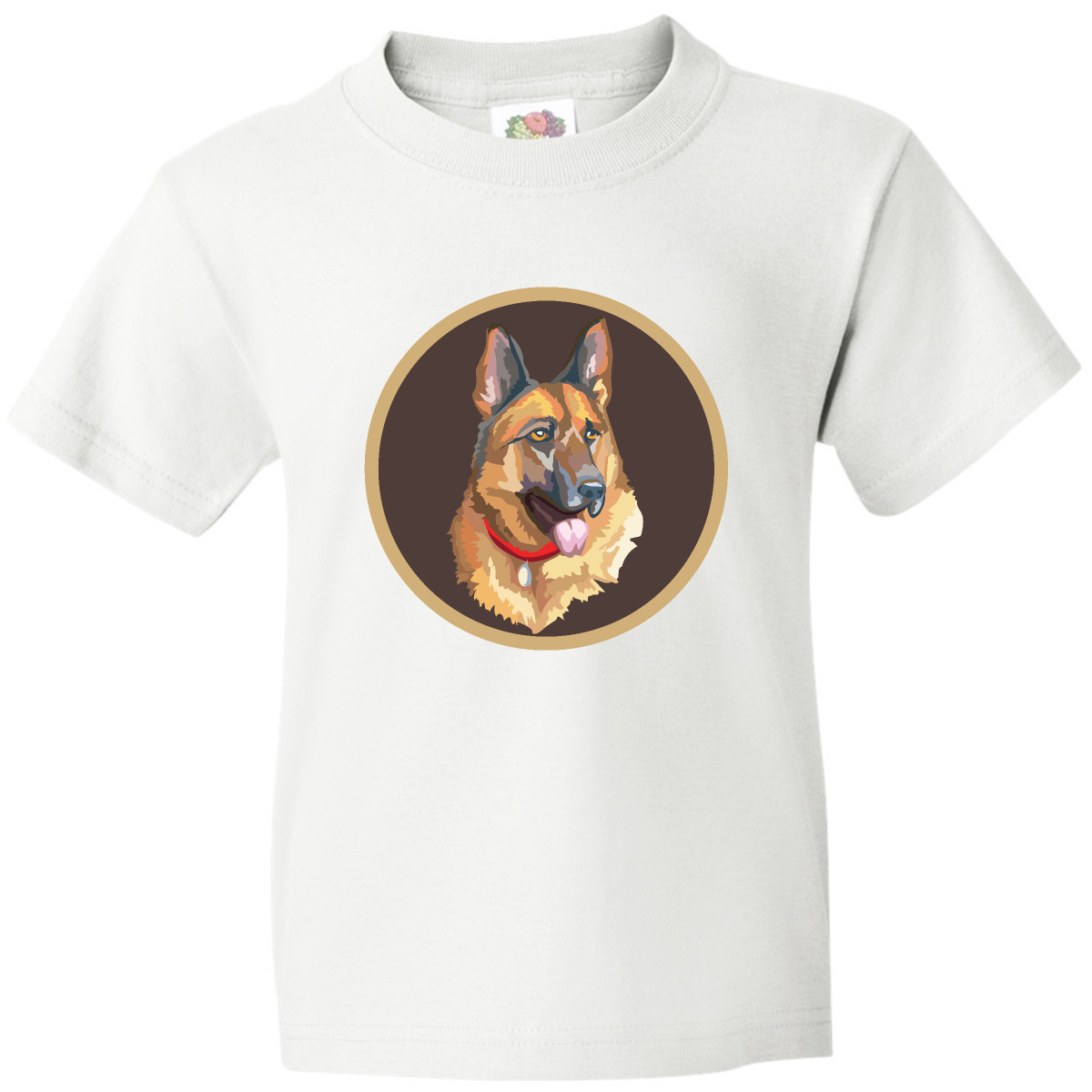 Inktastic German Shepherd Dog Youth T-Shirt K 9 Pets Mom Apparel Clothing Tee - Picture 12 of 12