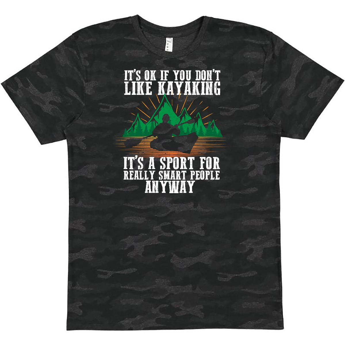 Inktastic Kayaking Funny Kayak Boating Joke T-Shirt Lake Outdoors Vacation Boat