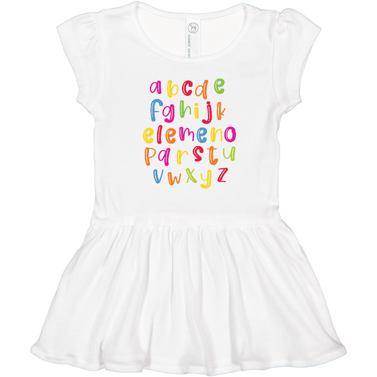 Inktastic Alphabet Lowercase School In Color Toddler Dress Letters Back To Son