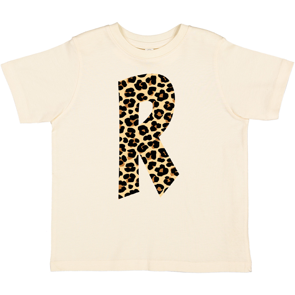 T-Shirt Inktastic Leopardenmuster Buchstabe R Kleinkind Boodlebug Grafik Buchstaben Zoo - Bild 5 von 8