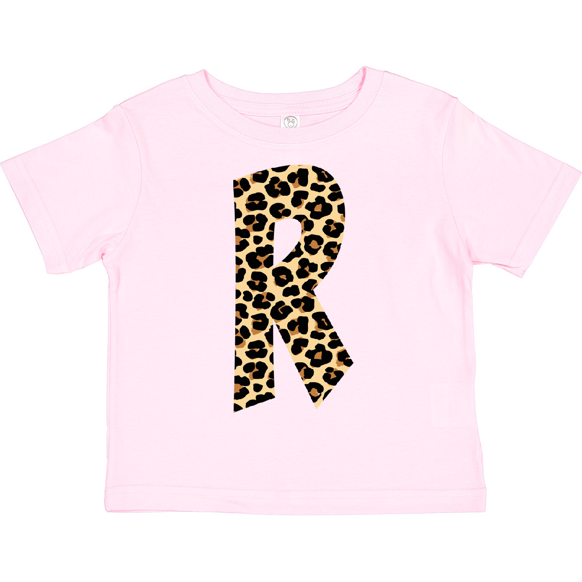 T-Shirt Inktastic Leopardenmuster Buchstabe R Kleinkind Boodlebug Grafik Buchstaben Zoo - Bild 6 von 8