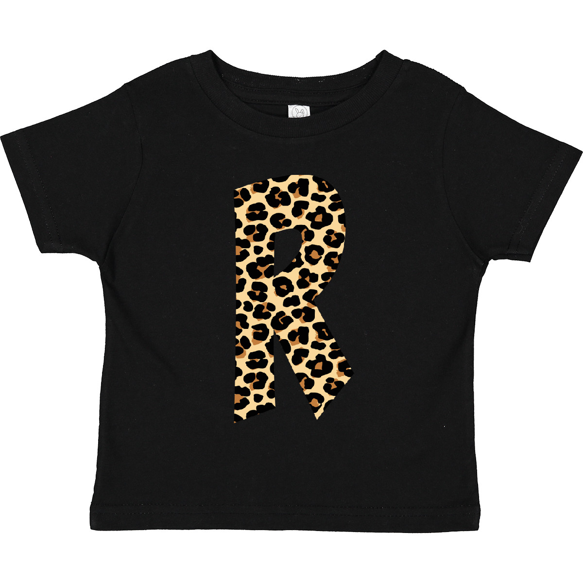 T-Shirt Inktastic Leopardenmuster Buchstabe R Kleinkind Boodlebug Grafik Buchstaben Zoo - Bild 2 von 8