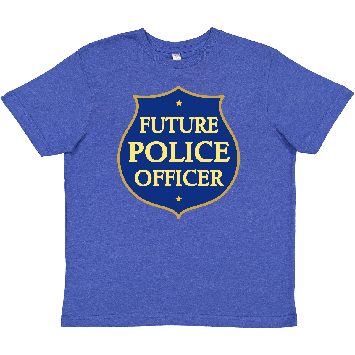 Inktastic Cute Future Police Officer Youth T-Shirt Policeman Occupation Law Kids - Picture 5 of 6