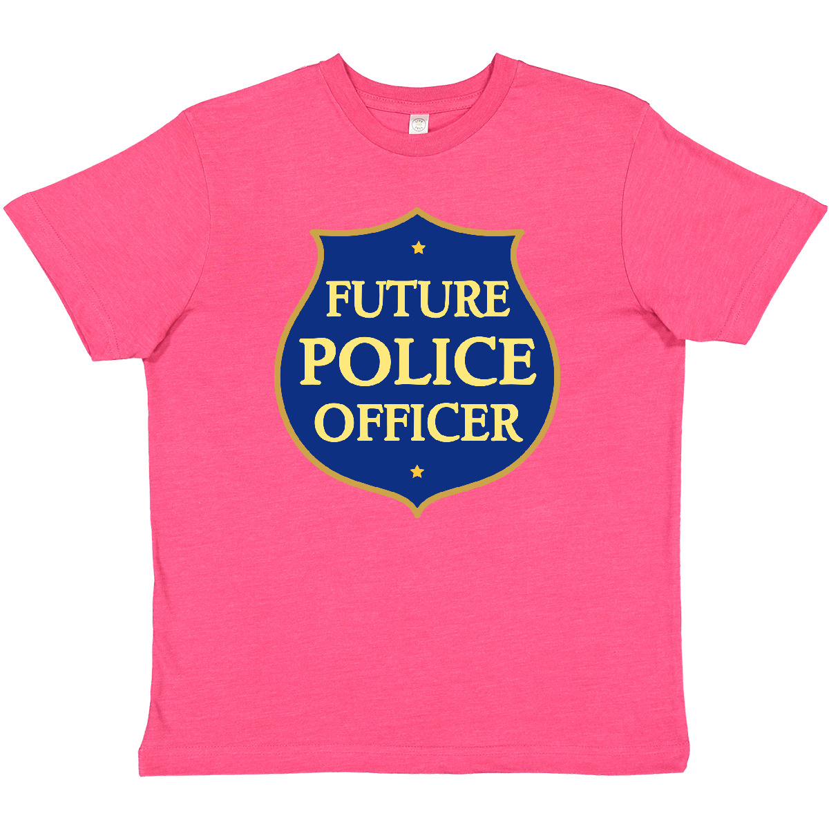Inktastic Cute Future Police Officer Youth T-Shirt Policeman Occupation Law Kids - Picture 4 of 6