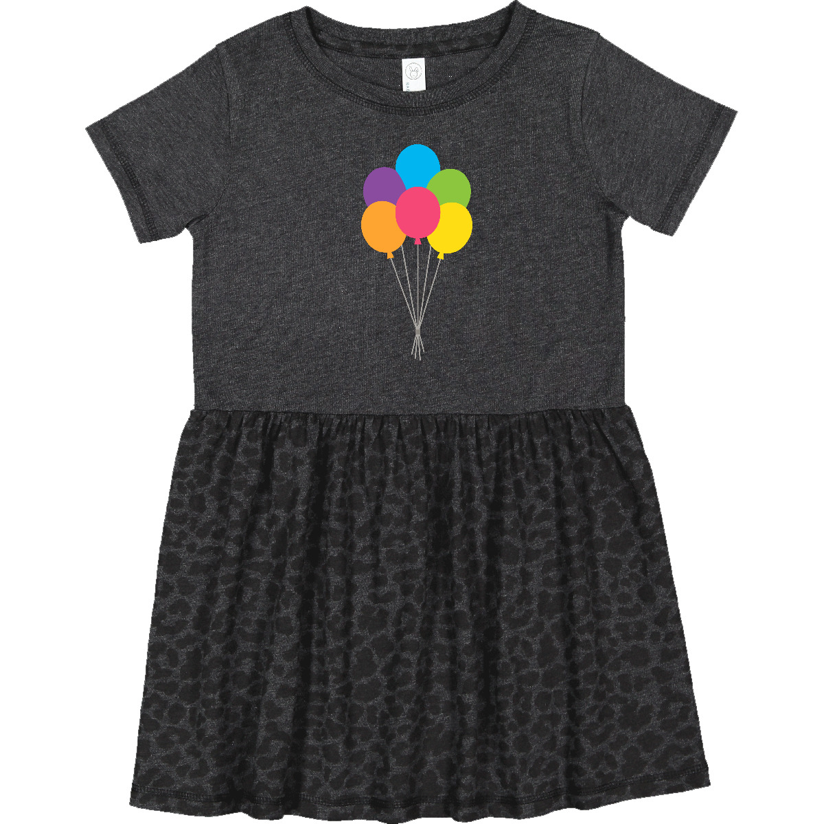 Inktastic Rainbow Balloons Toddler Dress Queer Party Lgbt Girls - Picture 3 of 6