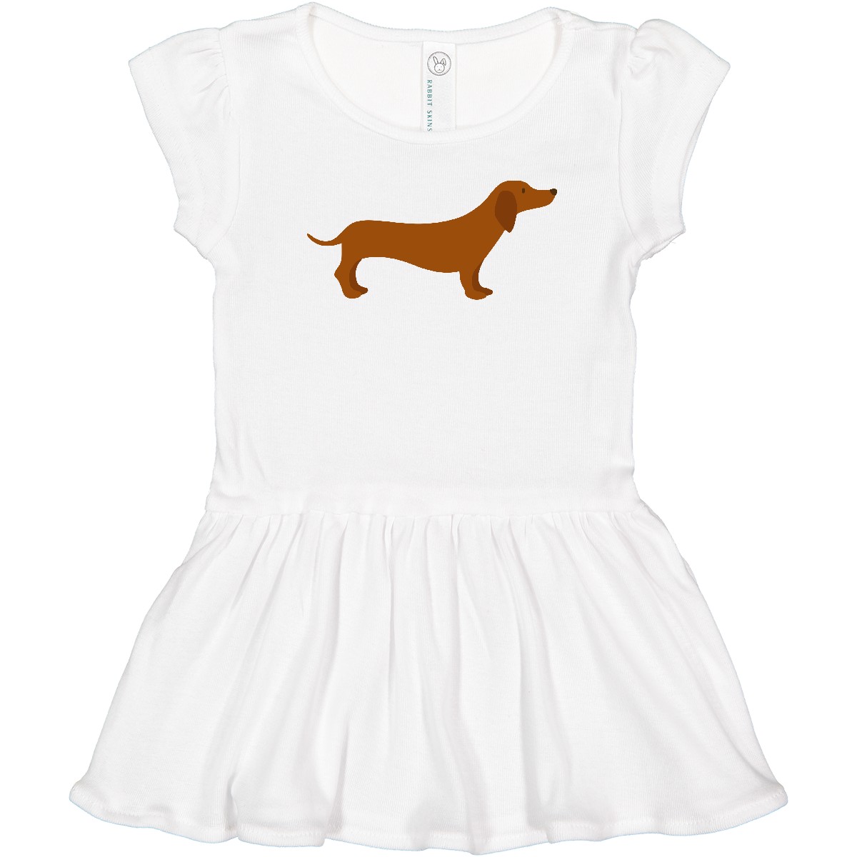 Inktastic Dachshund Toddler Dress Dog Puppy Canine Pet Girls - Picture 5 of 7