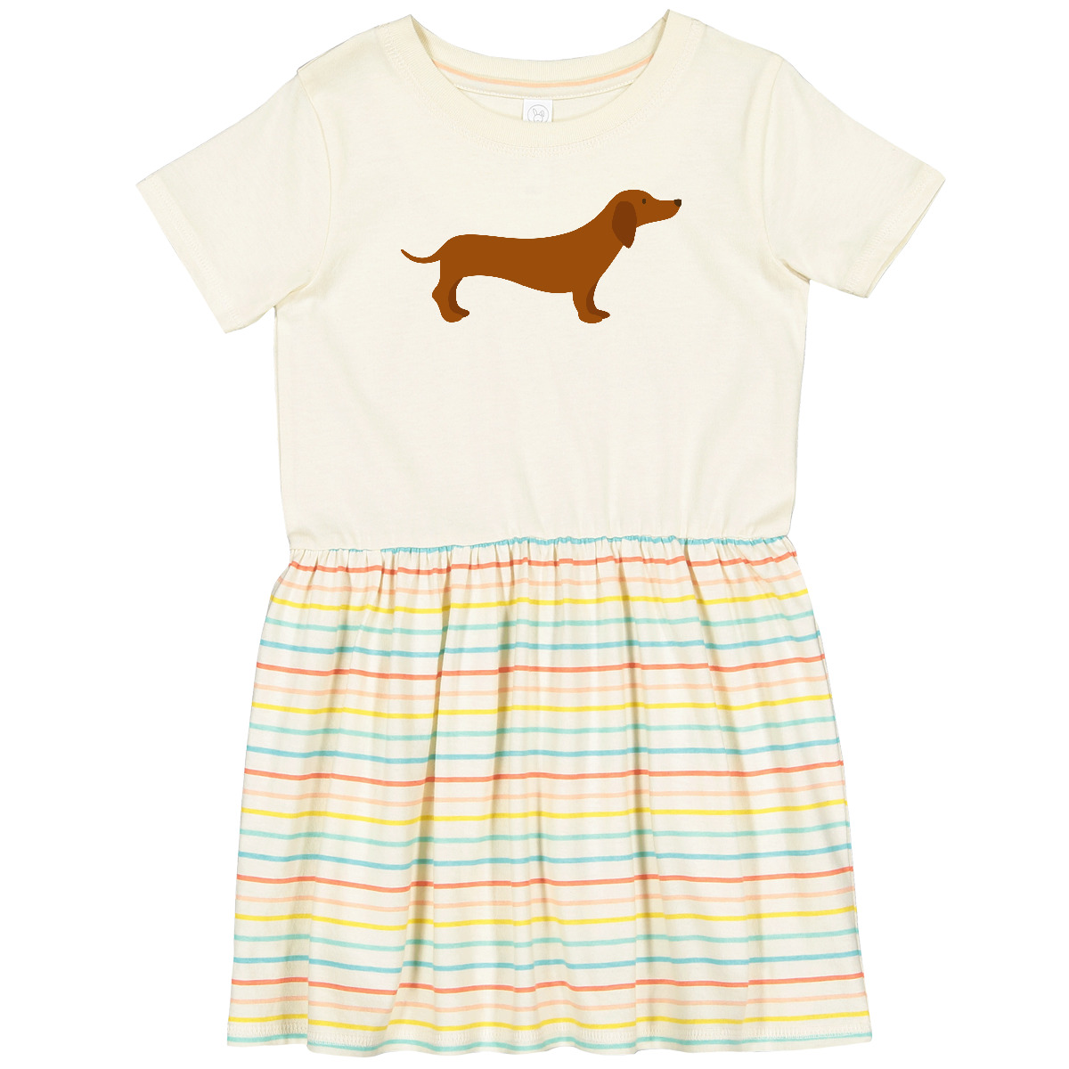 Inktastic Dachshund Toddler Dress Dog Puppy Canine Pet Girls - Picture 4 of 7