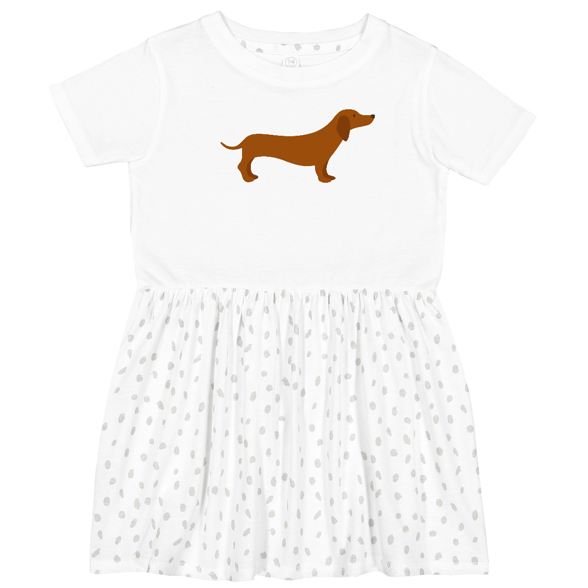 Inktastic Dachshund Toddler Dress Dog Puppy Canine Pet Girls - Picture 6 of 7