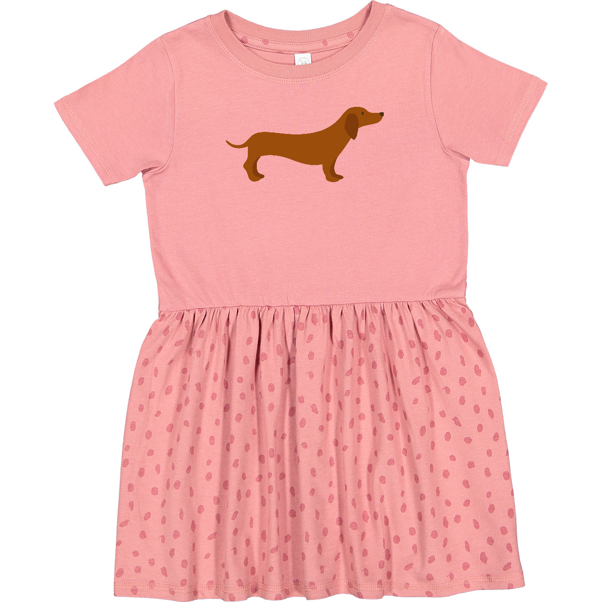 Inktastic Dachshund Toddler Dress Dog Puppy Canine Pet Girls - Picture 3 of 7